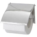 Wenko Držalo za WC papir Cover (13,5 x 12 x 2,5 cm, s pokrovom, krom)