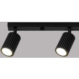  Stropna svetilka KARBON 4L črna, (21626878) | Shoptok.si