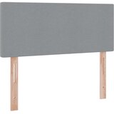  LED krevet za pohranu s madracem Svjetlosiva 120 x 190 cm | shoptok.hr
