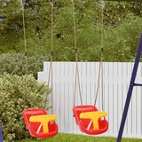  Ljuljačka za bebe 2 pcs Crvena 36 x 43 x 42 cm Plastika | shoptok.hr