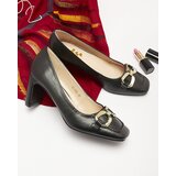 Resti Black women's moccasin style pumps Cancoro- Footwear | shoptok.hr