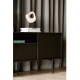 noo.ma Crna TV komoda 180x79x50 cm Bau – | shoptok.hr