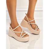 Resti Women's Wedge Sandals Skyline Straps | Shoptok.si