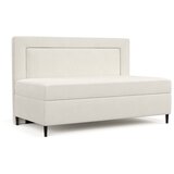 Maison de Rêve Bež oblazinjena postelja 90x200 cm Alba – Cene