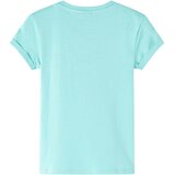  Dječja majica svijetla boja mente 140 | shoptok.hr