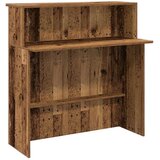  Recepcijski stol 200x50x103,5 cm od konstruiranog drva | shoptok.hr