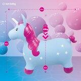 Jednorog za skakanje 60cm tirkizni | shoptok.hr