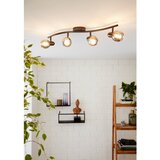 Eglo Pollica reflektor/4, e14, crni/zadimljeno staklo | shoptok.hr