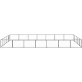  Kavez za pse crni 35 m² čelični | shoptok.hr