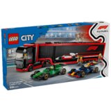 Lego City F1 Tovornjak z dirkalnikoma RB20 in AMR24 številka 60445 | Shoptok.si