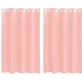 Voile zavjese s ušicama 2 kom narančaste 140x175 cm | shoptok.hr