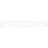  Staklenik s čeličnim okvirom bijeli 64 m² 16 x 4 x 2 m | shoptok.hr