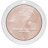 MUA Makeup Academy Shimmer kompaktni pudrasti osvetljevalec odtenek Pink Shimmer 8 g Cene