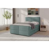 Livetastic BOXSPRING POSTELJA 140 cm x 200 cm , les, kovina, umetna masa, tekstil modra | Shoptok.si