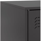 TV ormarići 2 kom crni 67 x 39 x 44 cm čelični | shoptok.hr