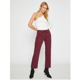 Koton Pants - Burgundy - Bootcut | shoptok.hr