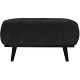 WOOOD Temno siv tabure iz rebrastega žameta Statement – | Shoptok.si