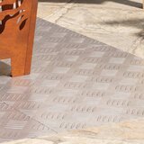  Stepenica Pravokutni 4 pcs Srebrno 60 x 50 cm Aluminij | shoptok.hr