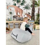 The Brooklyn Kids Svetlo siva otroška vreča za sedenje Hippo – | Shoptok.si
