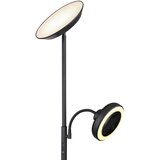 Globo LED stajaća svjetiljka Davyd (20 W, Visina: 178 cm, Crna, Topla bijela) | shoptok.hr