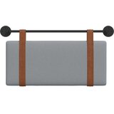  Držeće uzglavlje Zidne Svijetlo siva 90 x 55 x 5 cm Antikni PU - Svjetlosiva 80 cm bez LED | shoptok.hr