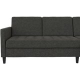 Støraa Temno siva žametna kotna sedežna garnitura Presley – | Shoptok.si