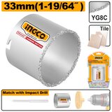 Ingco hsb40331 karbidna kruna za pločice 33mm super ( HSB40331 ) Cene