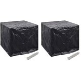  Navlake za vrtni spremnik za vodu 2 kom 8 ušica 116x100x120 cm | shoptok.hr