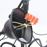 Luster na lancu DONATO 6xE14/40W/230V crna | Eponuda.com