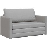  Kauč na podu 2-u-1 oblačno siva 124x71x78 cm tkanina | shoptok.hr