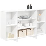  Komoda bijela 120 x 30 x 75 cm od konstruiranog drva | shoptok.hr