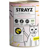  Ekonomično pakiranje STRAYZ BIO 24 x 400 g - Bio pačetina i bio batat | shoptok.hr