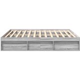  Okvir za krevet boja hrasta 200x200 cm | Eponuda.com