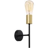 Candellux crespilo zidna lampa crna 1X40W E27 | ePonuda.com