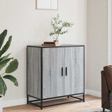  Komoda boja hrasta sonome 68x35x76 cm konstruirano drvo metal | shoptok.hr
