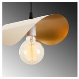 Opviq Vislica SIVANI bijelo/ zlatna, metal, 30 x 17 cm, visina 106 cm, dimenzija sjenila 30 x 17 x 10 cm, E27 40 W, Sivani - MR - 829 | shoptok.hr