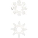 Toy Joy power stretchy rings transparent 2 pcs Cene