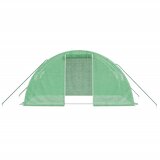  Staklenik s čeličnim okvirom zeleni 8 m² 4 x 2 x 2 m | shoptok.hr