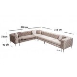  Ugaona garnitura Como Corner Left Beige | Eponuda.com
