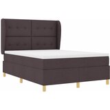  Krevet s opruga kutije Tamno smeđa 200 x 160 cm tkanina | shoptok.hr