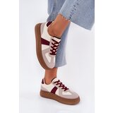Boto Ladies platform sneakers burgundy Dovina | Shoptok.si