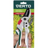 Verto 15G207 jednoručne nakovanske vrtne škare 195 mm – rez do 18 mm, aluminijsko kućište, PTFE oštrica | shoptok.hr