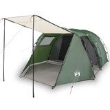 vidaXL Šotor za kampiranje za 4 osebe zelen 420x260x153 cm 185T taft, (21058086) | Shoptok.si