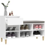 Ormarić za cipele bijeli 102 x 36 x 60 cm od konstruiranog drva | Eponuda.ba