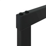 vidaXL stojalo za drva črno 55x30x116 cm jeklo | Shoptok.si