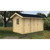 Male kuće Drvena vrtna kuća KARINA 432 × 255 cm – bez završnog krovnog pokrova | shoptok.hr
