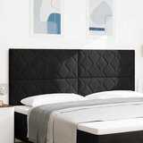  Uzglavlje Crna 200 cm Baršun | shoptok.hr