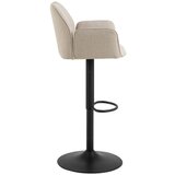 Actona Bež barska stolica podesive visine/s naslonima za ruke (visine sjedala 85 cm) Glenda – | shoptok.hr