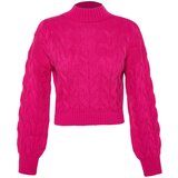 Trendyol Sweater - Pink - Regular fit Cene