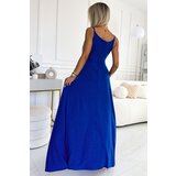 Numoco Elegant maxi long dress with straps | shoptok.hr